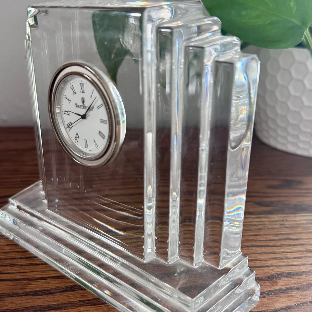 Waterford Crystal Metropolitan Clock - Picture 3 of 5